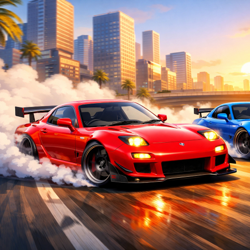 Two Rx 7 Drifters