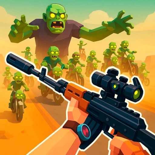 Zombie Road Shooter With Destruction